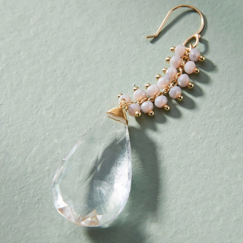 Anthrogologie Glass Drop Earrings